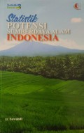 Statistik Potensi Sumberdaya Alam Indonesia